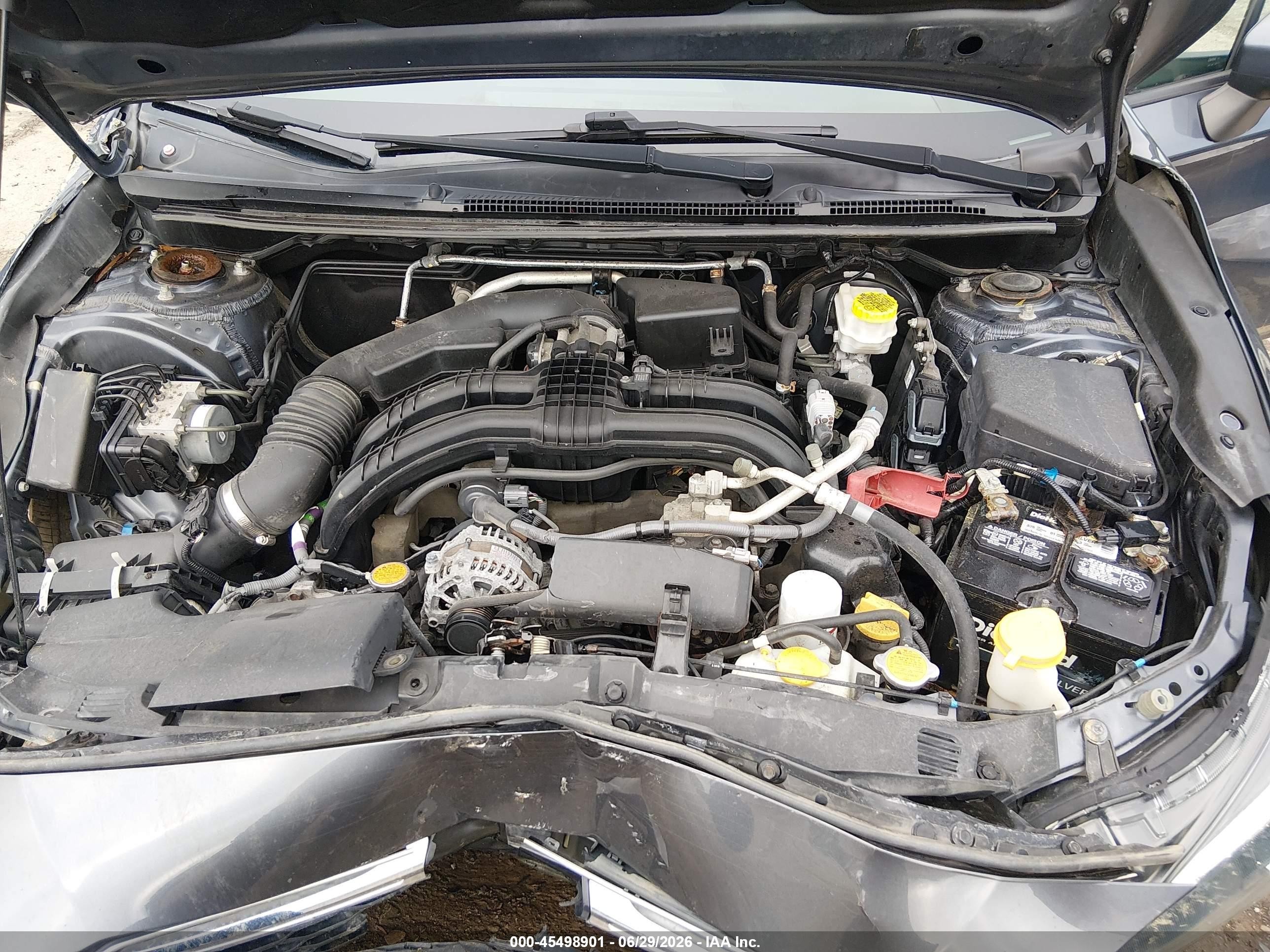 2017 Subaru Impreza 2.0i Premium Gray vin: 4S3GKAB61H3602433