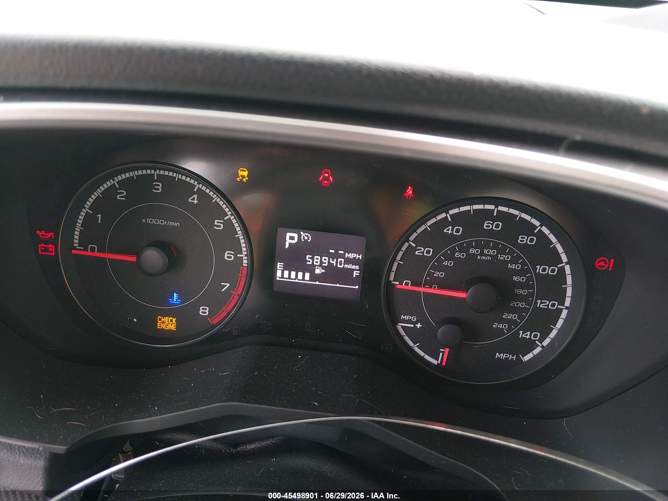 2017 Subaru Impreza 2.0i Premium Gray vin: 4S3GKAB61H3602433