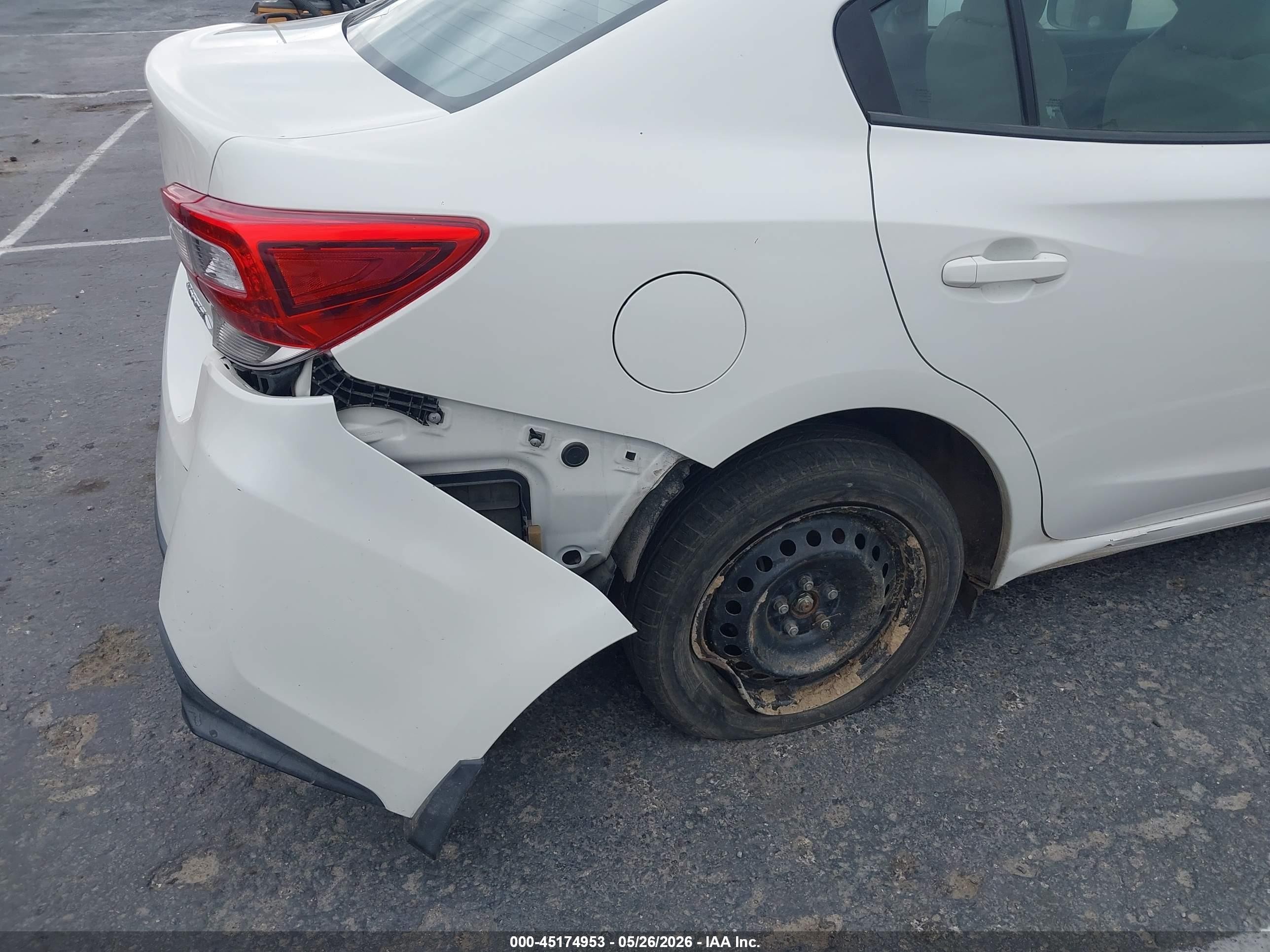2021 Subaru Impreza Sedan White vin: 4S3GKAB61M3601552