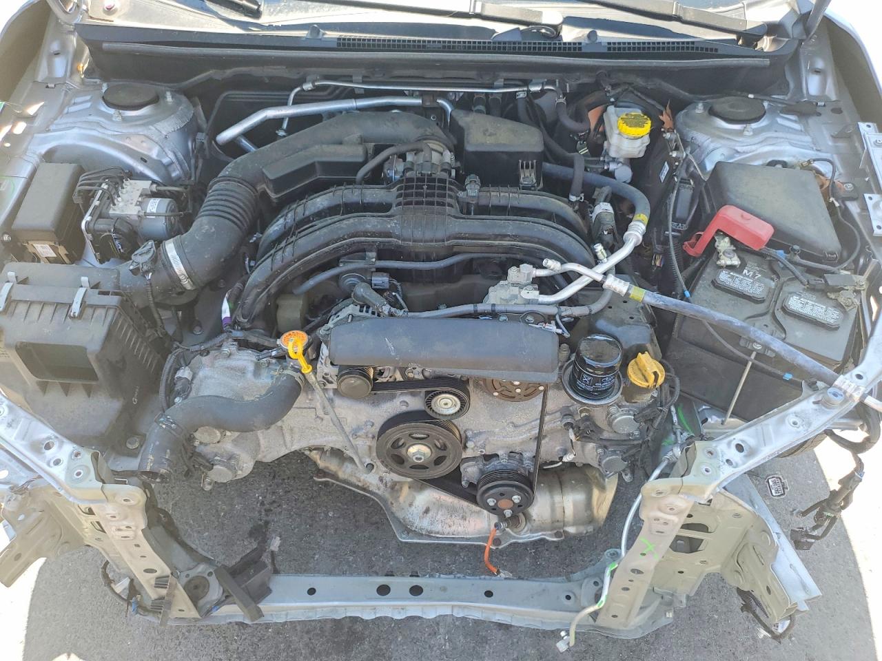 2021 Subaru Impreza Silver vin: 4S3GKAB62M3604976