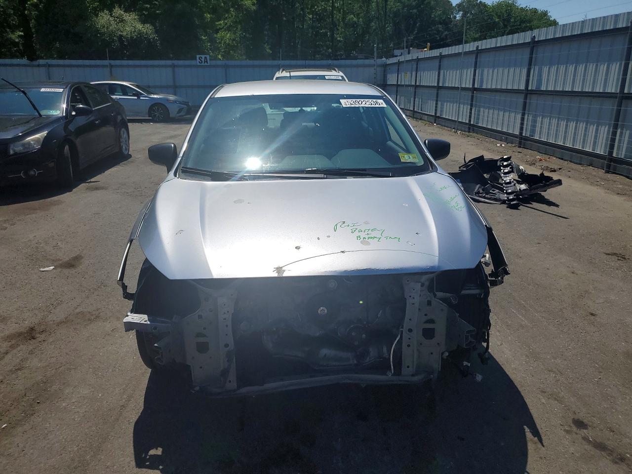 2021 Subaru Impreza Silver vin: 4S3GKAB62M3604976