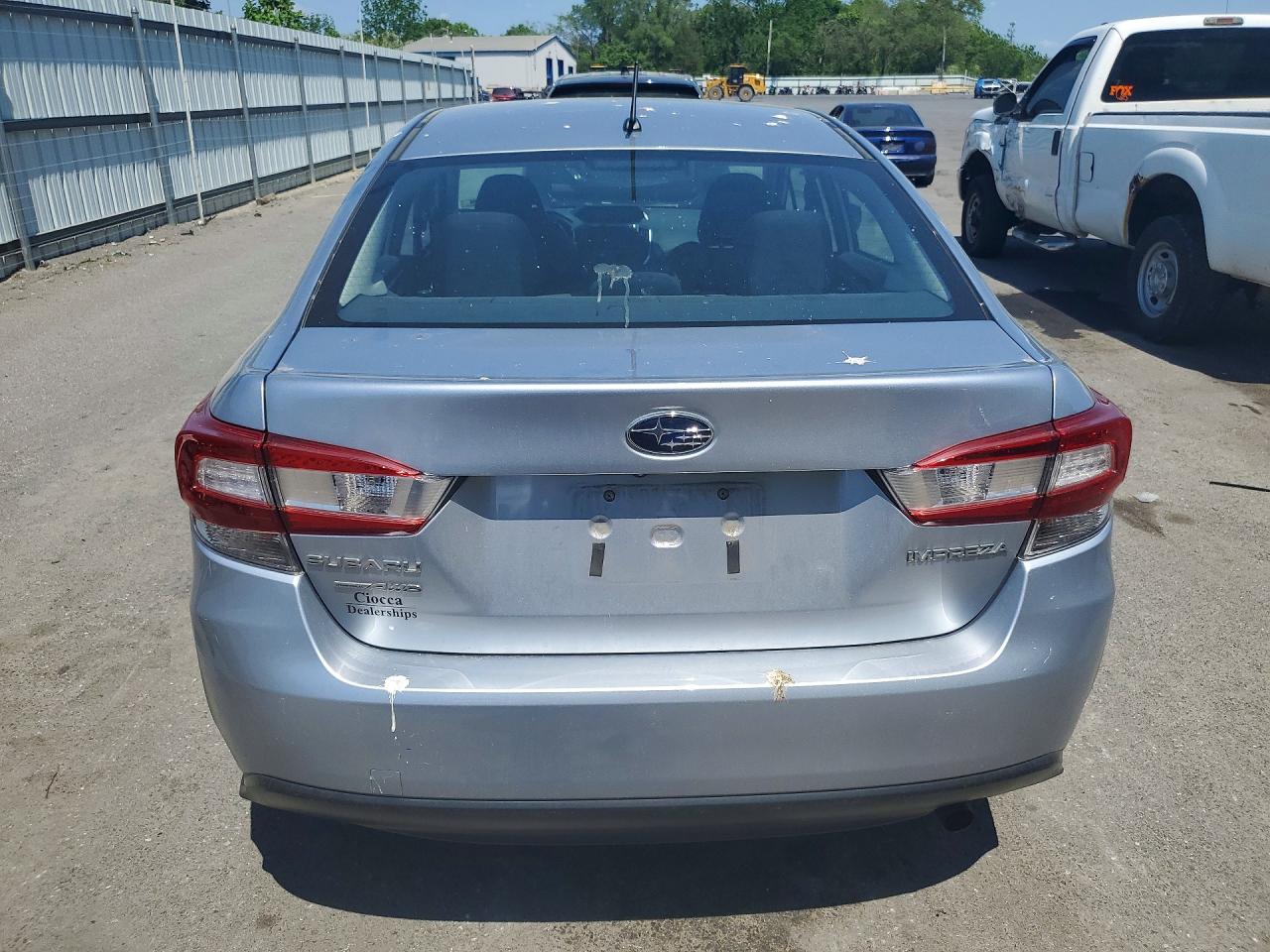 2021 Subaru Impreza Silver vin: 4S3GKAB62M3604976