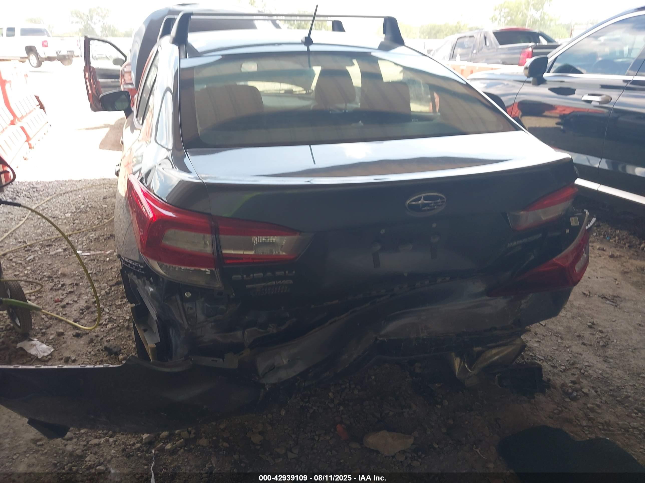 2020 Subaru Impreza Sedan Gray vin: 4S3GKAB63L3608453