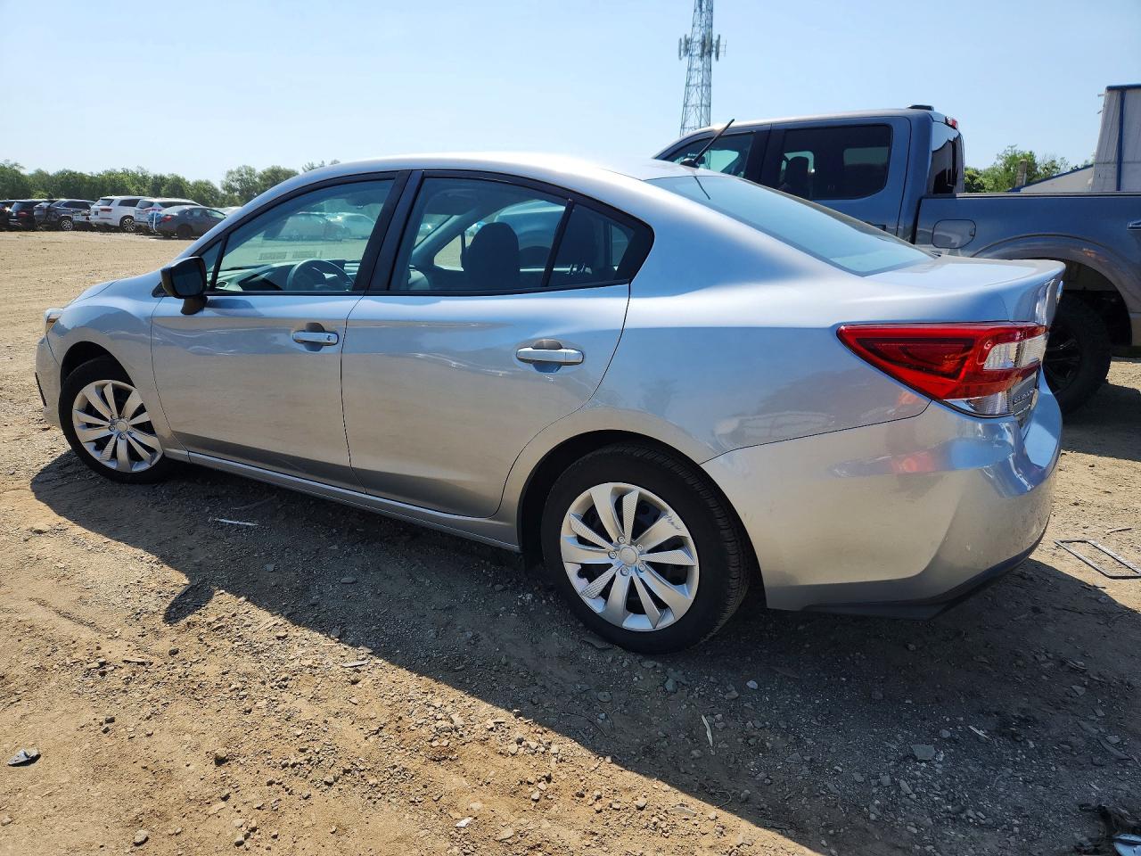 2021 Subaru Impreza Серебряный vin: 4S3GKAB63M3605442