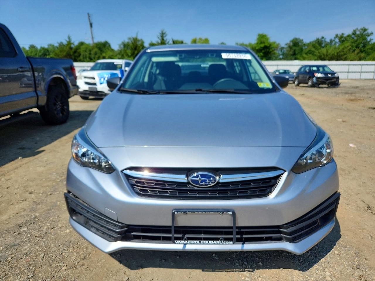 2021 Subaru Impreza Серебряный vin: 4S3GKAB63M3605442