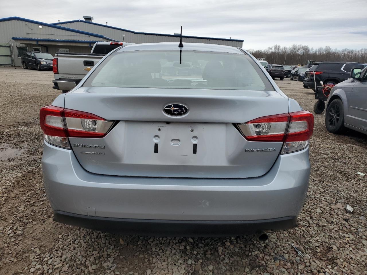 2023 Subaru Impreza Silver vin: 4S3GKAB63P3600732