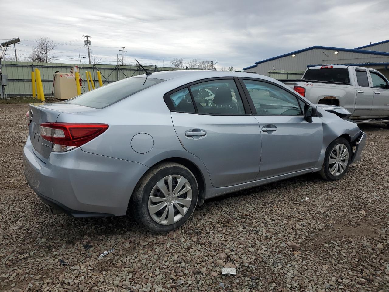 2023 Subaru Impreza Silver vin: 4S3GKAB63P3600732