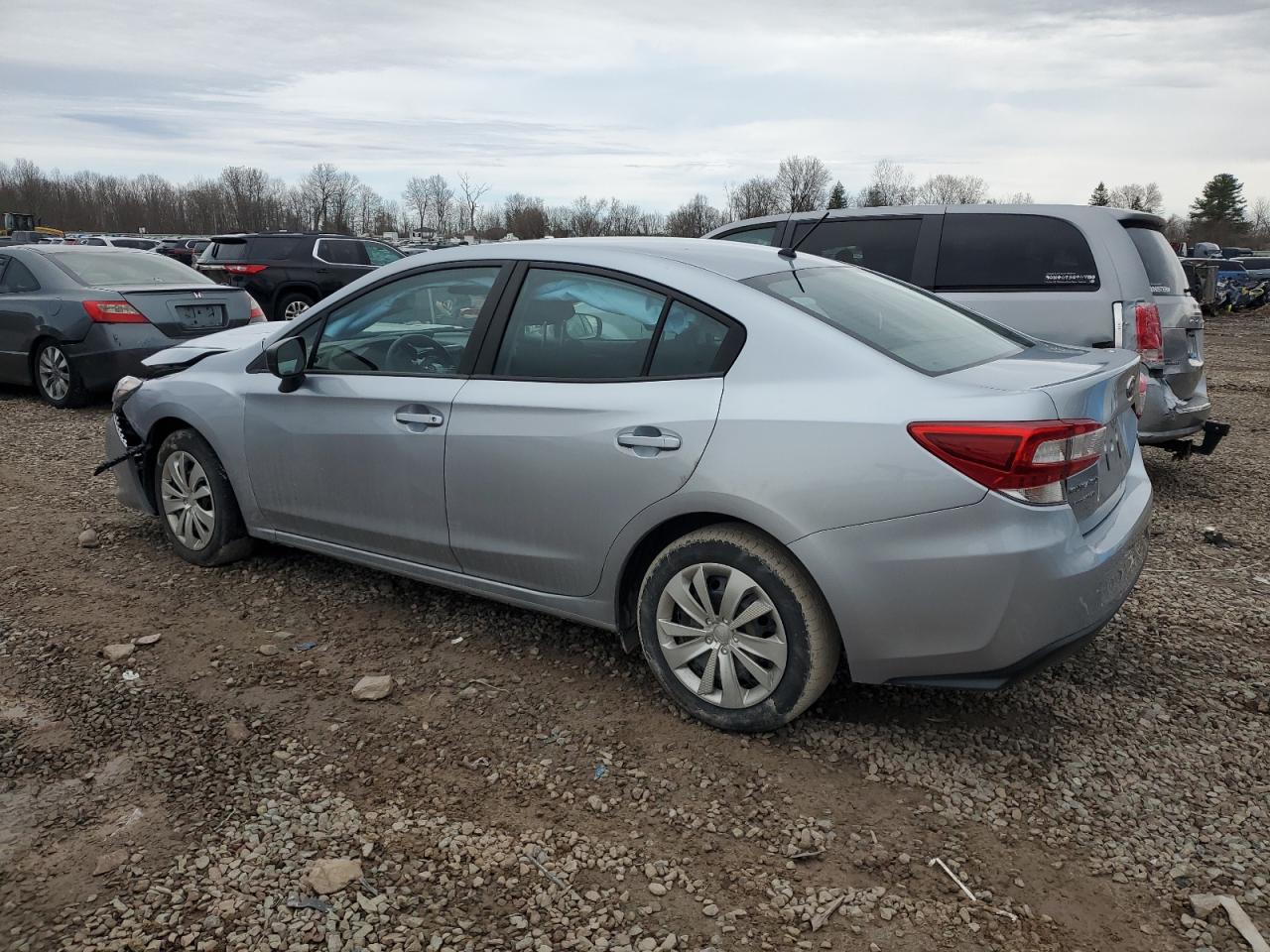 2023 Subaru Impreza Silver vin: 4S3GKAB63P3600732