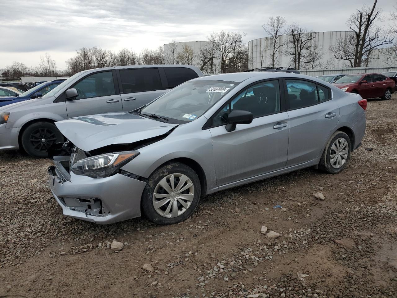 2023 Subaru Impreza Silver vin: 4S3GKAB63P3600732