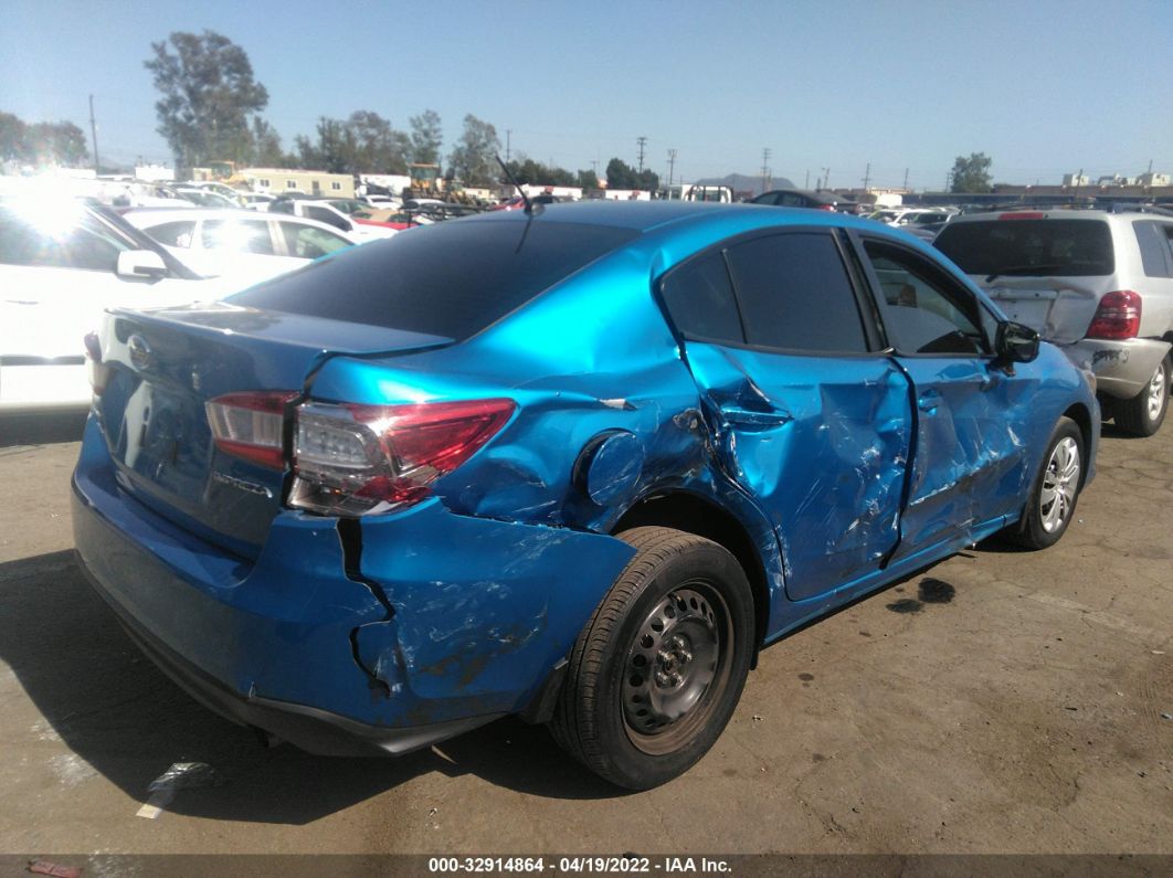 2020 Subaru Impreza Синий vin: 4S3GKAB66L3612786