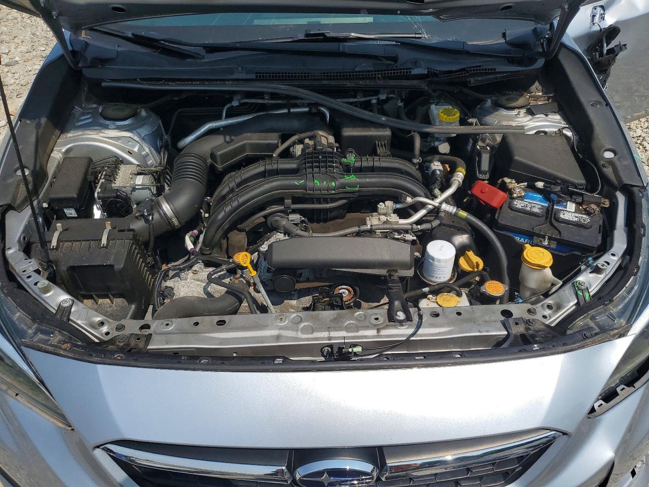 2020 Subaru Impreza Серебряный vin: 4S3GKAB67L3614451