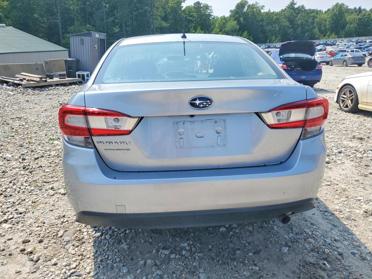 2020 Subaru Impreza Серебряный vin: 4S3GKAB67L3614451