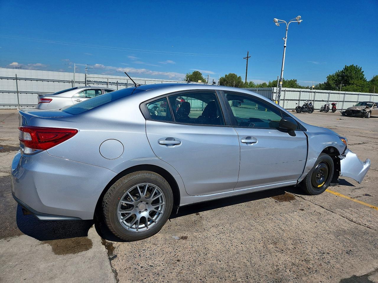 2022 Subaru Impreza Серебряный vin: 4S3GKAB68N3609763