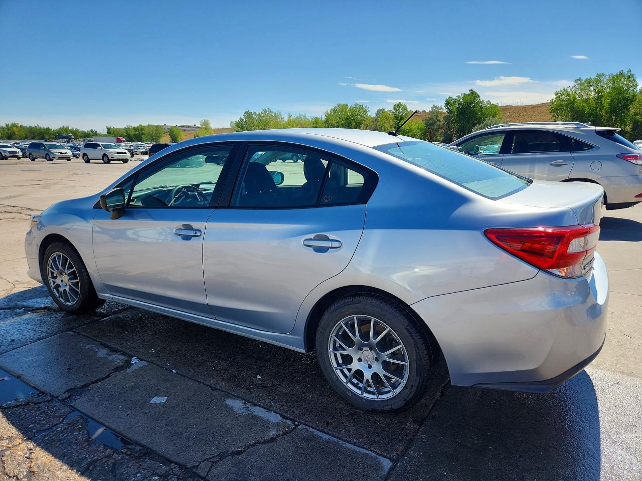 2022 Subaru Impreza Серебряный vin: 4S3GKAB68N3609763