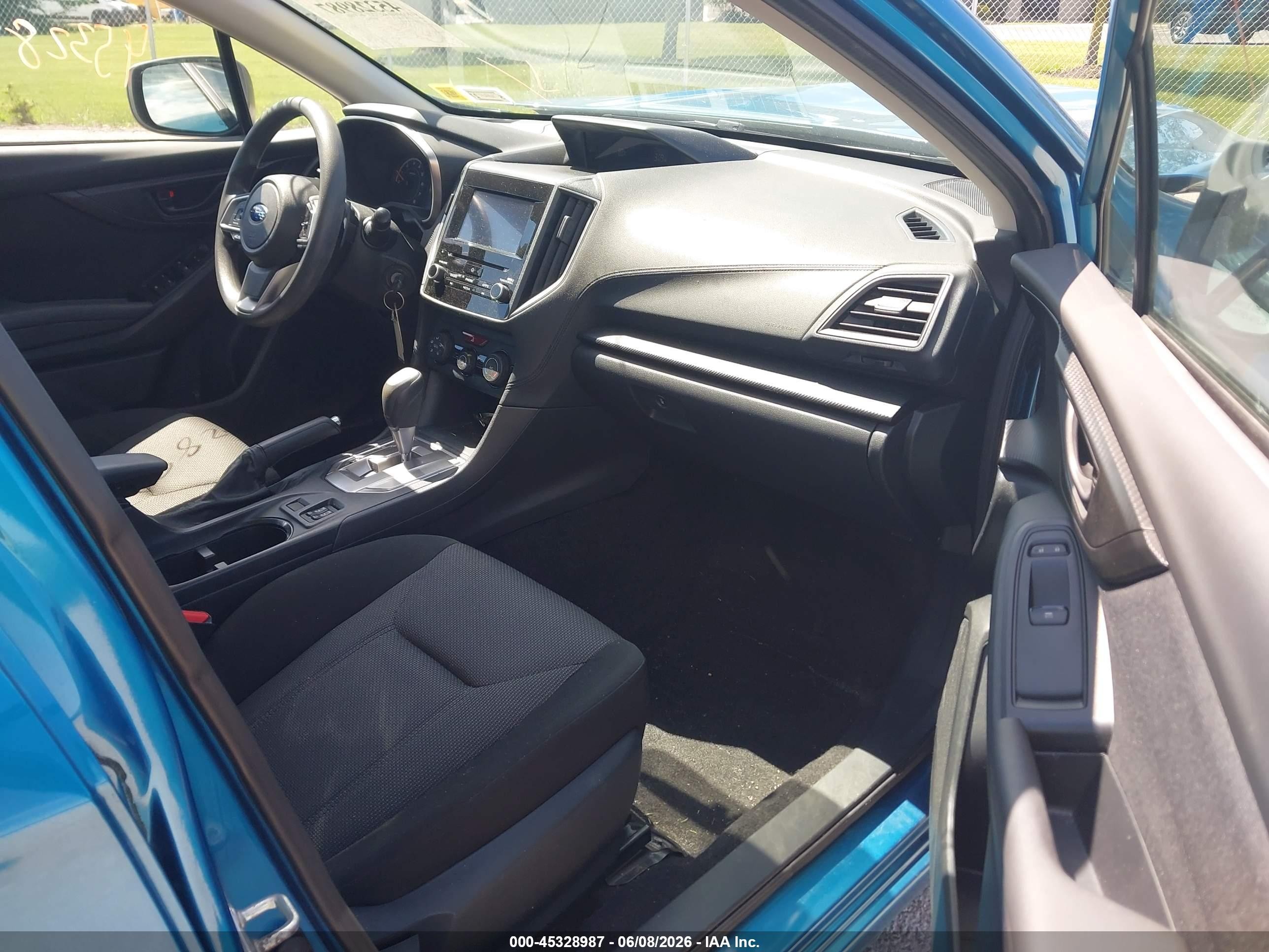 2019 Subaru Impreza 2.0i Premium Blue vin: 4S3GKAC66K3604765