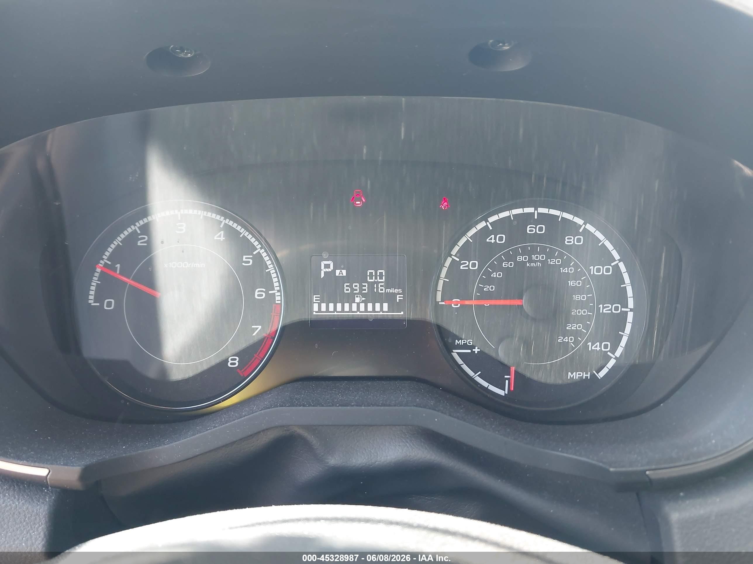 2019 Subaru Impreza 2.0i Premium Blue vin: 4S3GKAC66K3604765