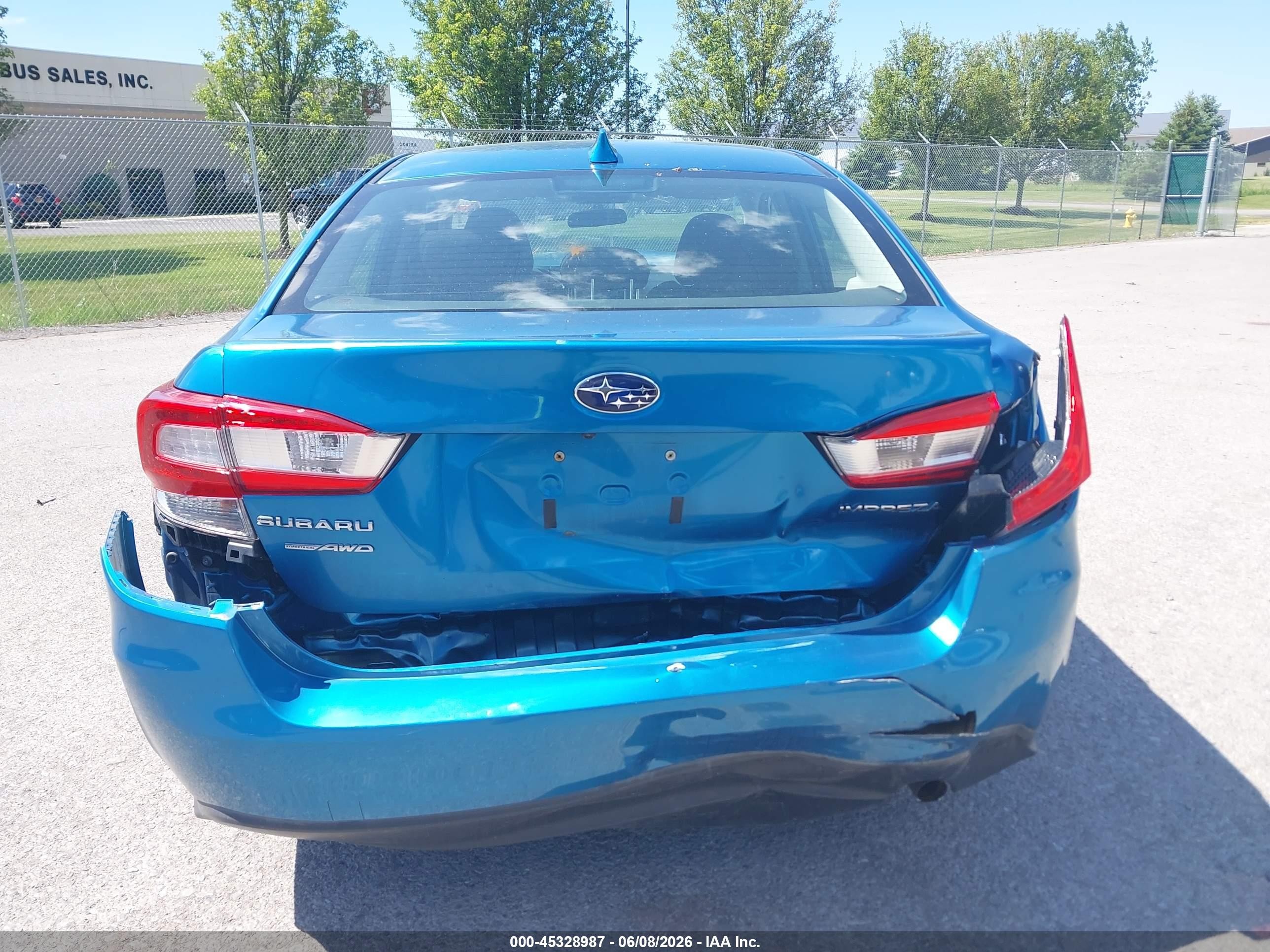 2019 Subaru Impreza 2.0i Premium Blue vin: 4S3GKAC66K3604765