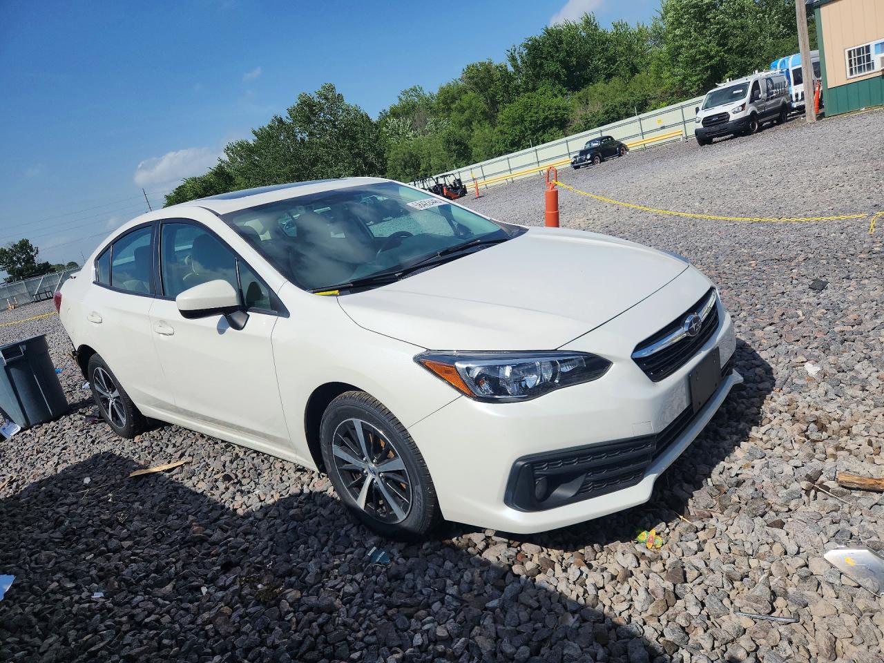 2023 Subaru Impreza Premium White vin: 4S3GKAD60P3600815