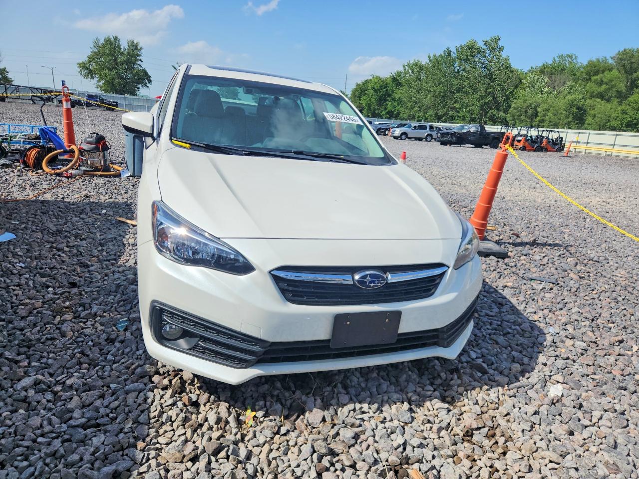2023 Subaru Impreza Premium White vin: 4S3GKAD60P3600815