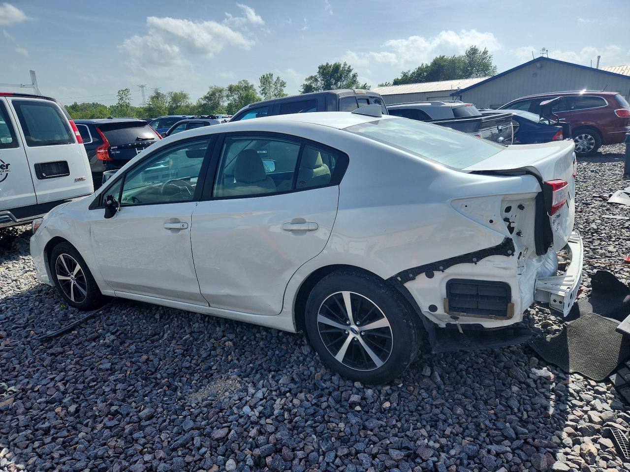 2023 Subaru Impreza Premium White vin: 4S3GKAD60P3600815