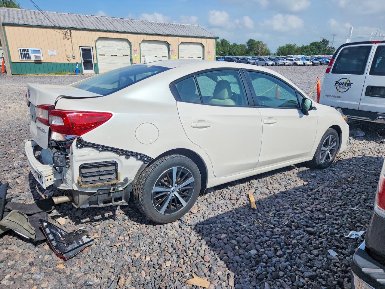 2023 Subaru Impreza Premium White vin: 4S3GKAD60P3600815