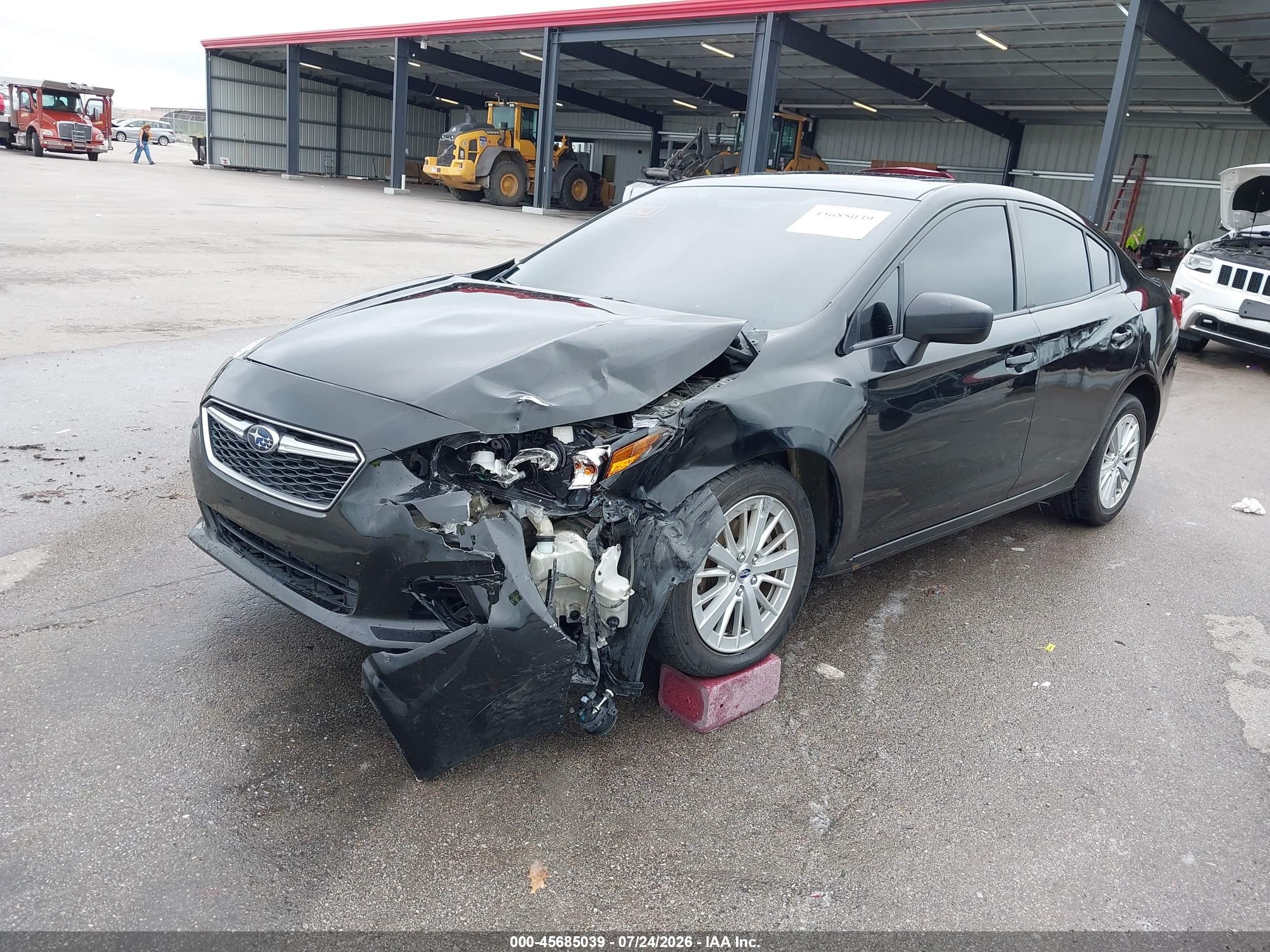 2017 Subaru Impreza 2.0i Premium Black vin: 4S3GKAD64H3625783