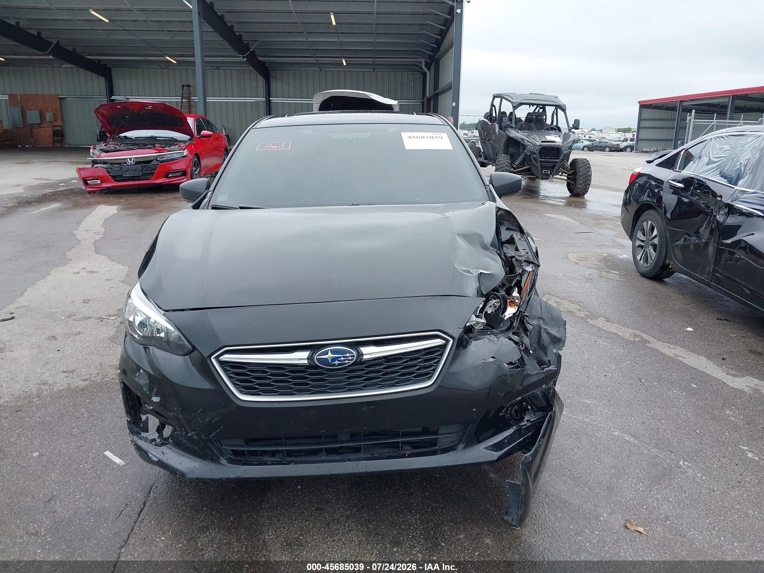 2017 Subaru Impreza 2.0i Premium Black vin: 4S3GKAD64H3625783