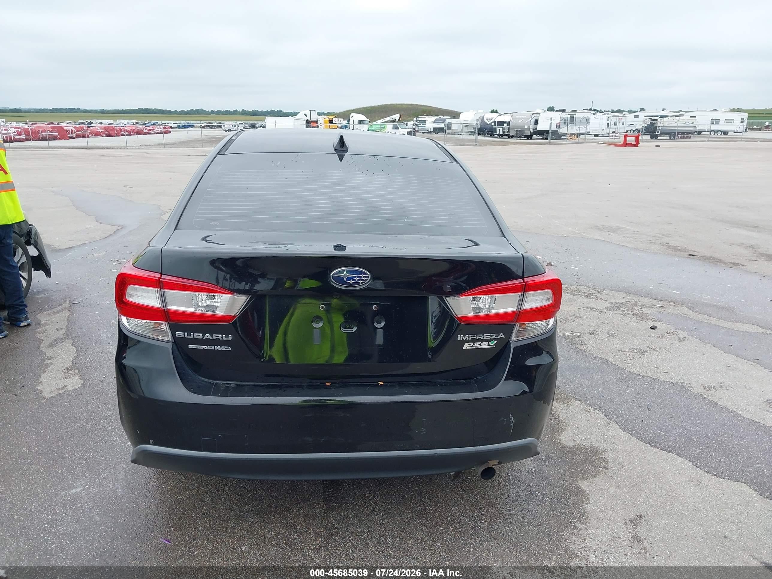 2017 Subaru Impreza 2.0i Premium Black vin: 4S3GKAD64H3625783