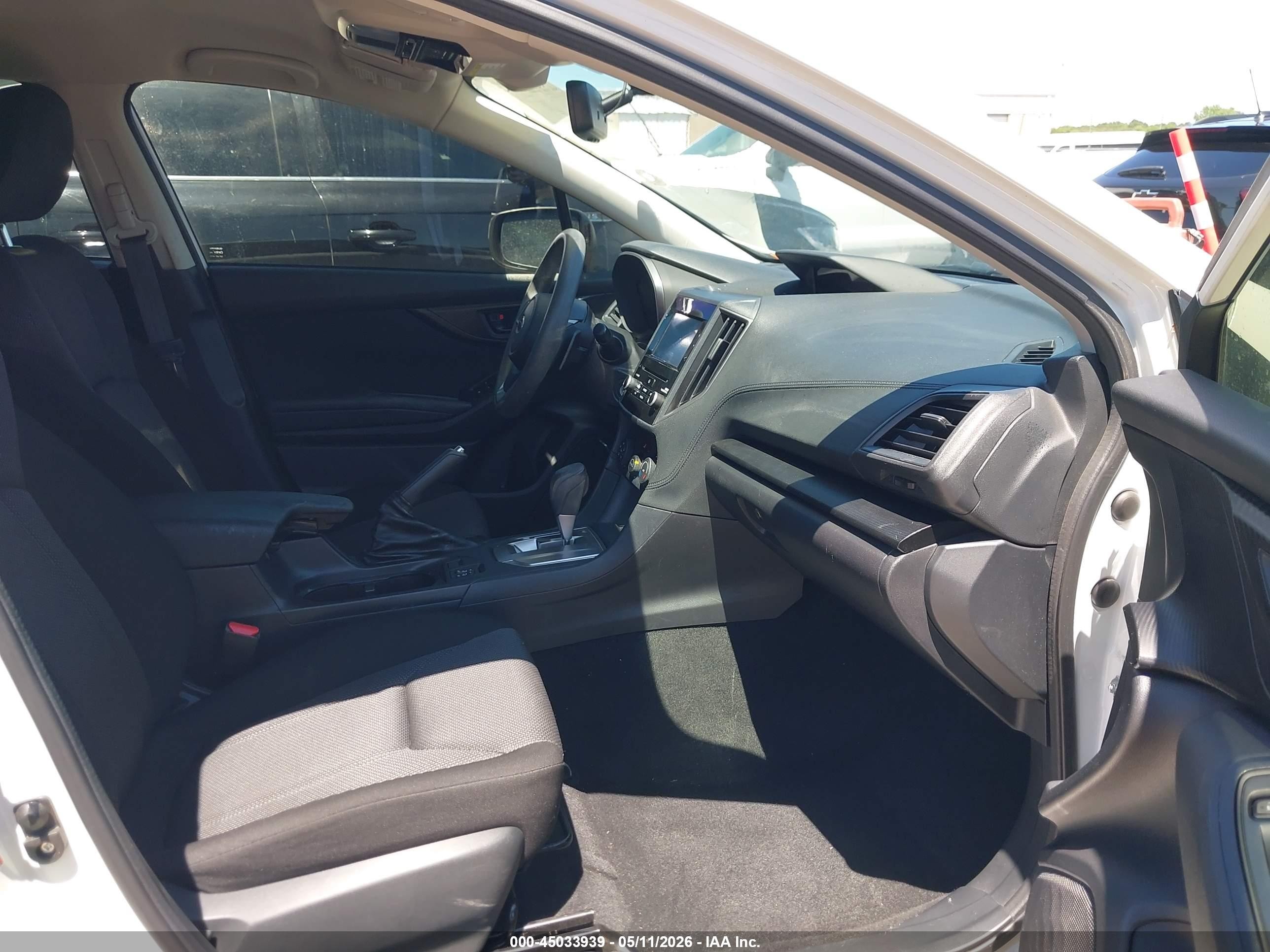 2019 Subaru Impreza 2.0i Premium White vin: 4S3GKAD68K3622697