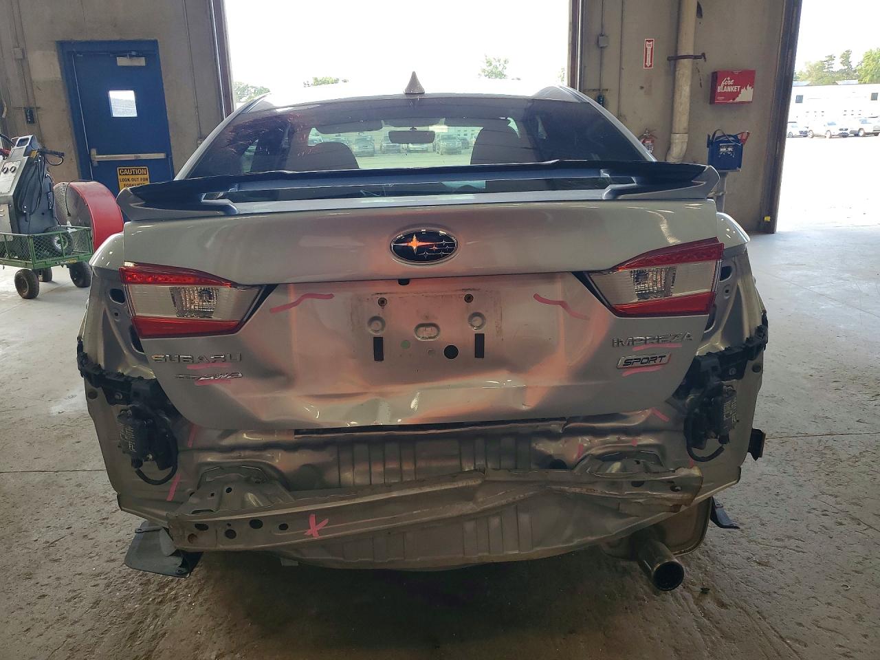 2017 Subaru Impreza Silver vin: 4S3GKAL64H3600559