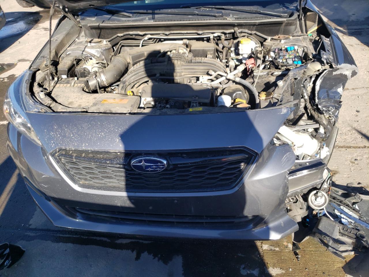 2018 Subaru Impreza Sport Gray vin: 4S3GKAL68J3606127