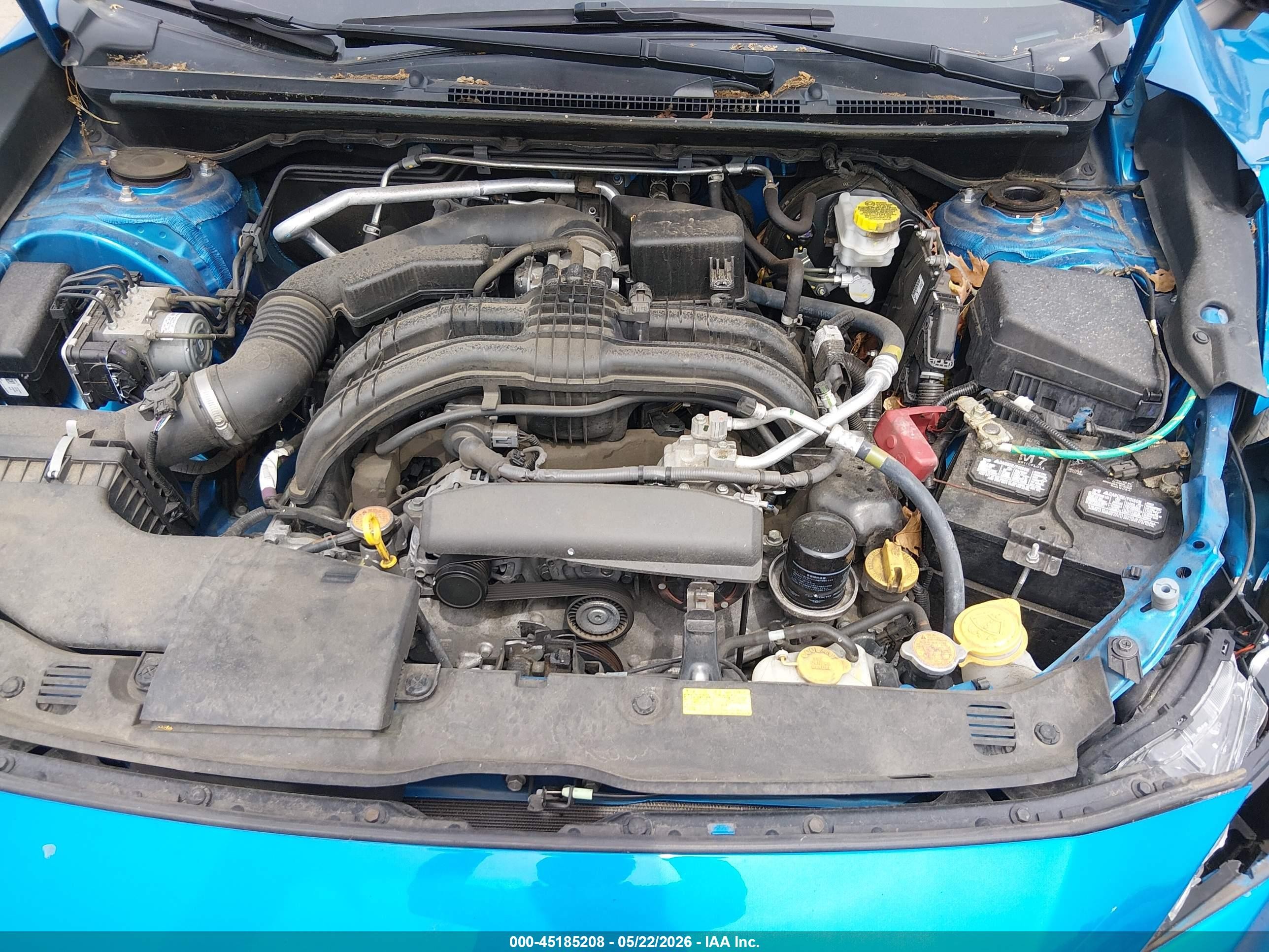 2022 Subaru Impreza Sport Blue vin: 4S3GKAL69N3600777