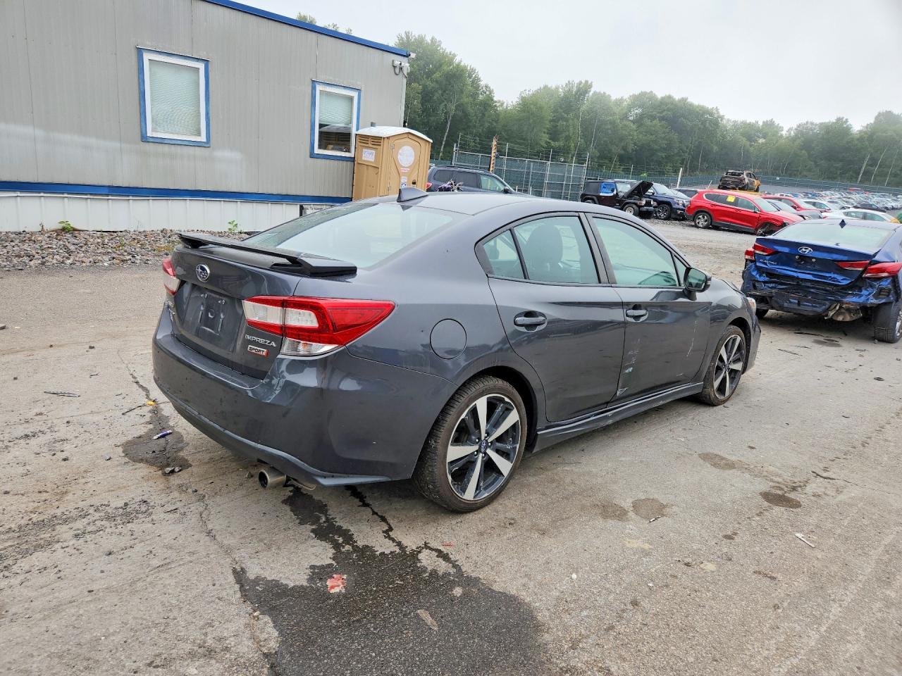 2019 Subaru Impreza Sport Black vin: 4S3GKAM62K3600758