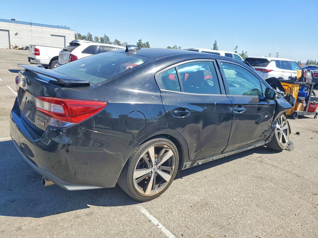 2018 Subaru Impreza Sport Black vin: 4S3GKAM63J3602825