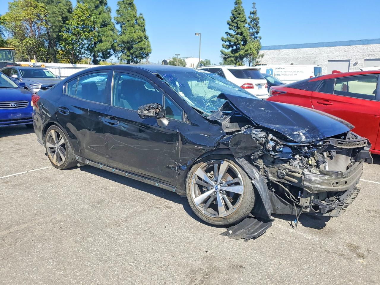 2018 Subaru Impreza Sport Black vin: 4S3GKAM63J3602825