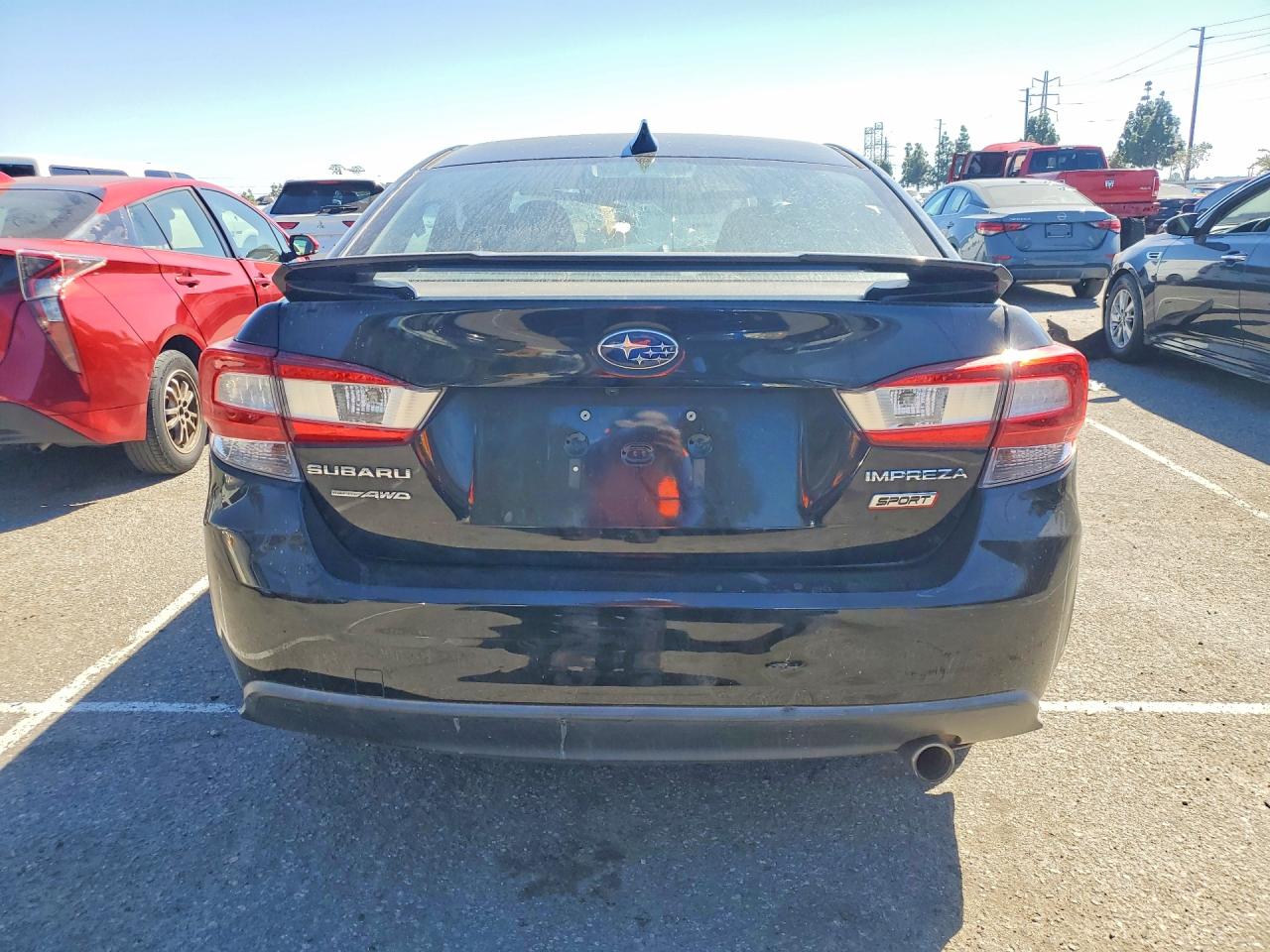 2018 Subaru Impreza Sport Black vin: 4S3GKAM63J3602825