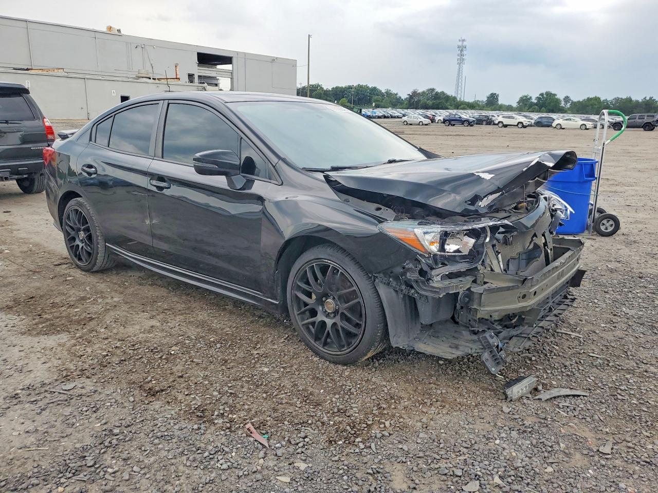 2019 Subaru Impreza Sport Black vin: 4S3GKAM65K3614797