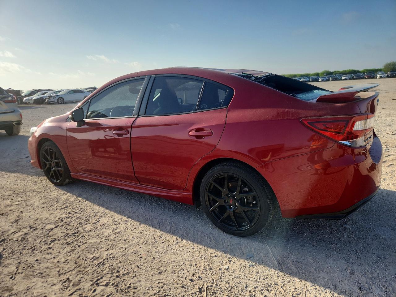 2022 Subaru Impreza Sport Red vin: 4S3GKAM69N3603435