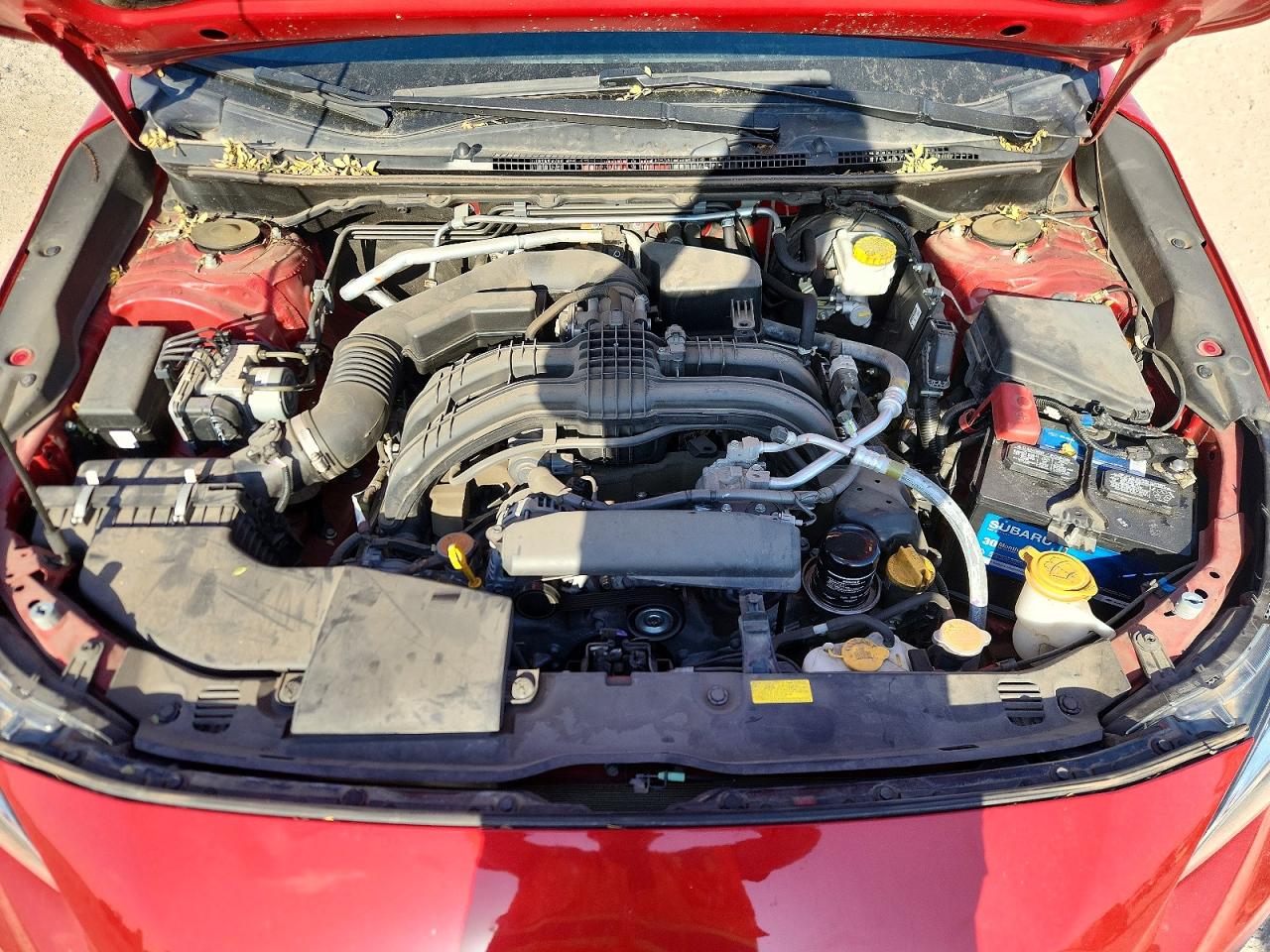 2022 Subaru Impreza Sport Red vin: 4S3GKAM69N3603435