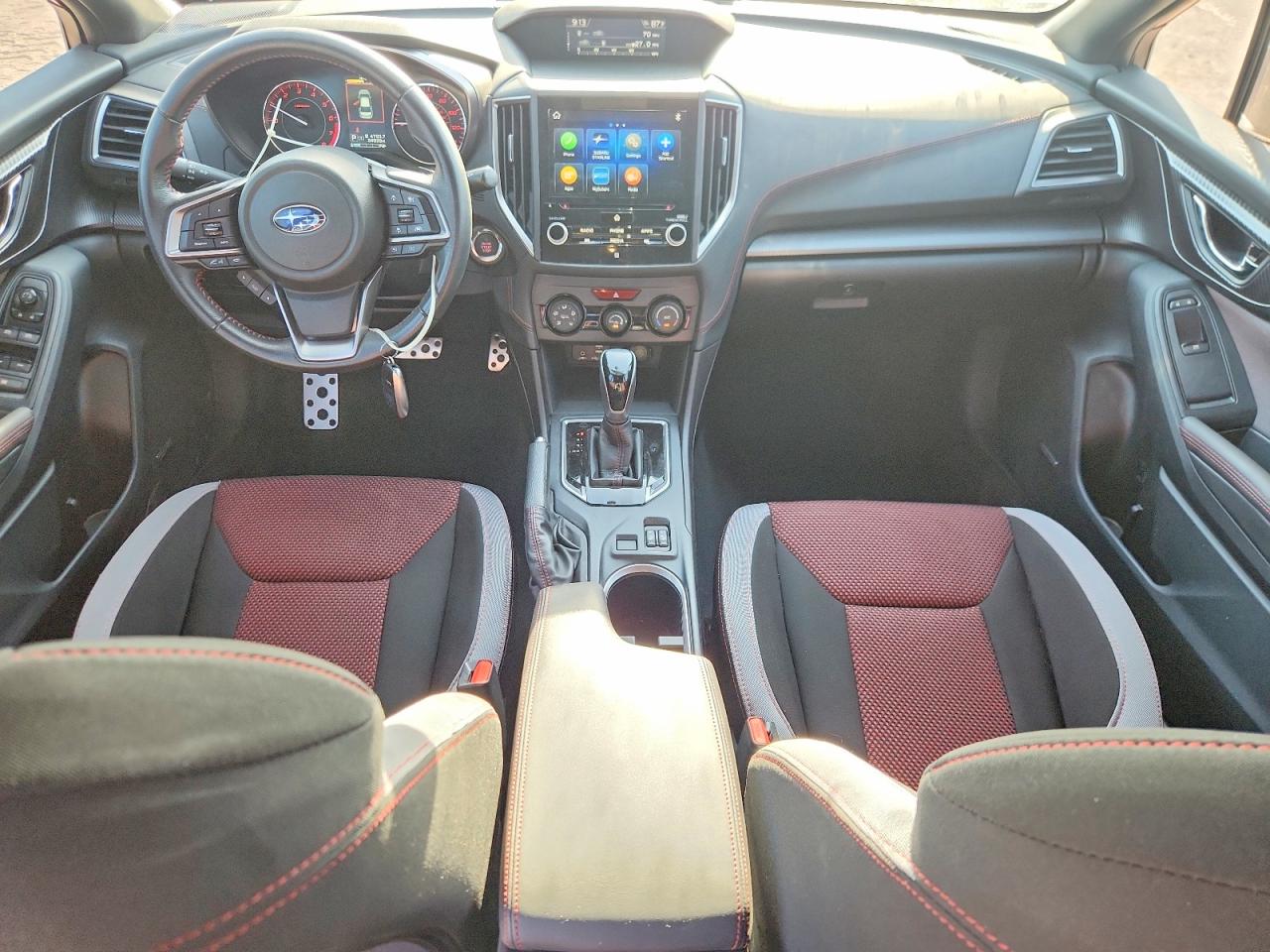 2022 Subaru Impreza Sport Red vin: 4S3GKAM69N3603435