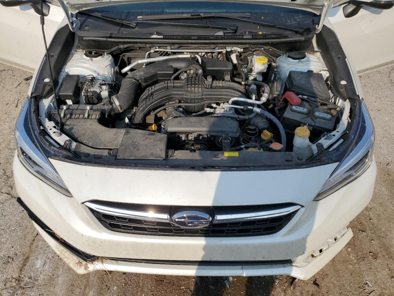 2020 Subaru Impreza Limited Белый vin: 4S3GKAT60L3610739