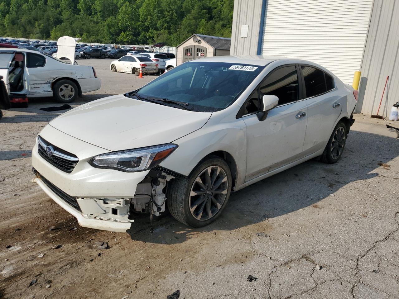 2020 Subaru Impreza Limited White vin: 4S3GKAT60L3610739