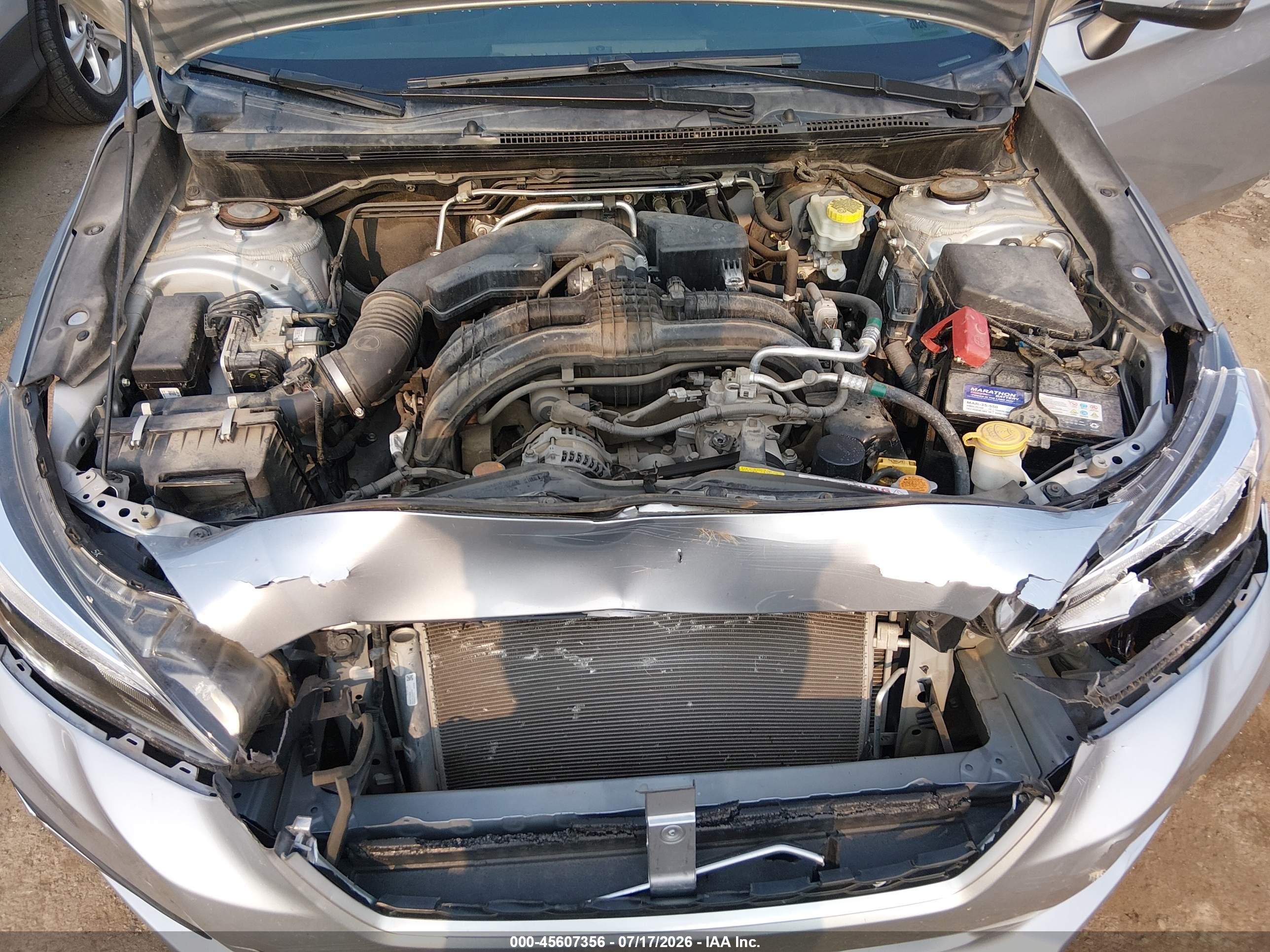 2017 Subaru Impreza 2.0i Limited Silver vin: 4S3GKAU69H3628274