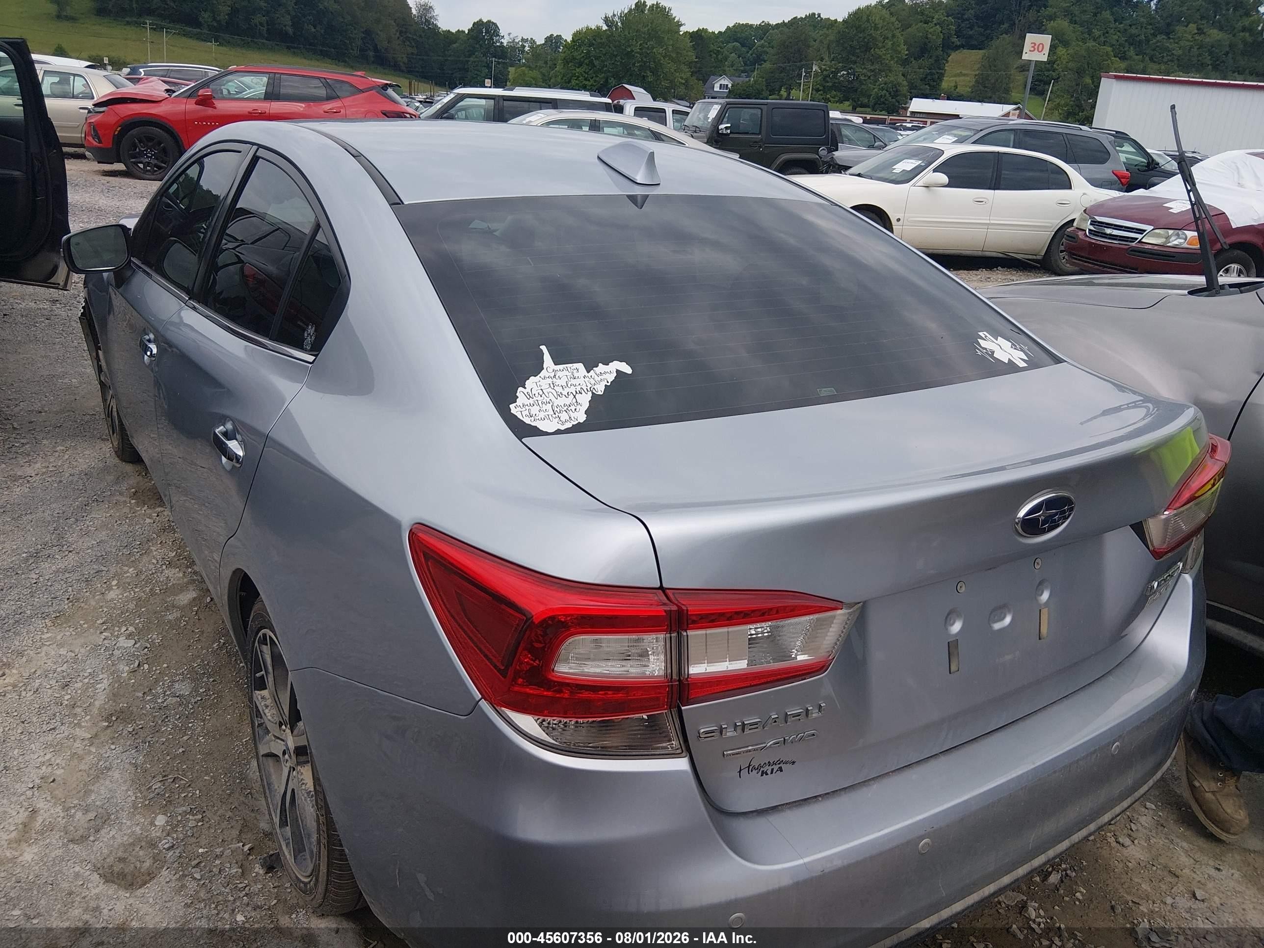 2017 Subaru Impreza 2.0i Limited Silver vin: 4S3GKAU69H3628274