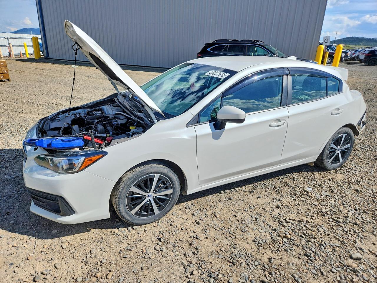 2022 Subaru Impreza Premium White vin: 4S3GKAV60N3611065