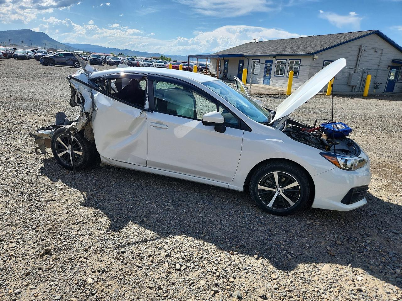2022 Subaru Impreza Premium White vin: 4S3GKAV60N3611065