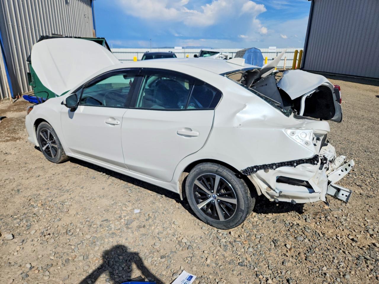 2022 Subaru Impreza Premium White vin: 4S3GKAV60N3611065