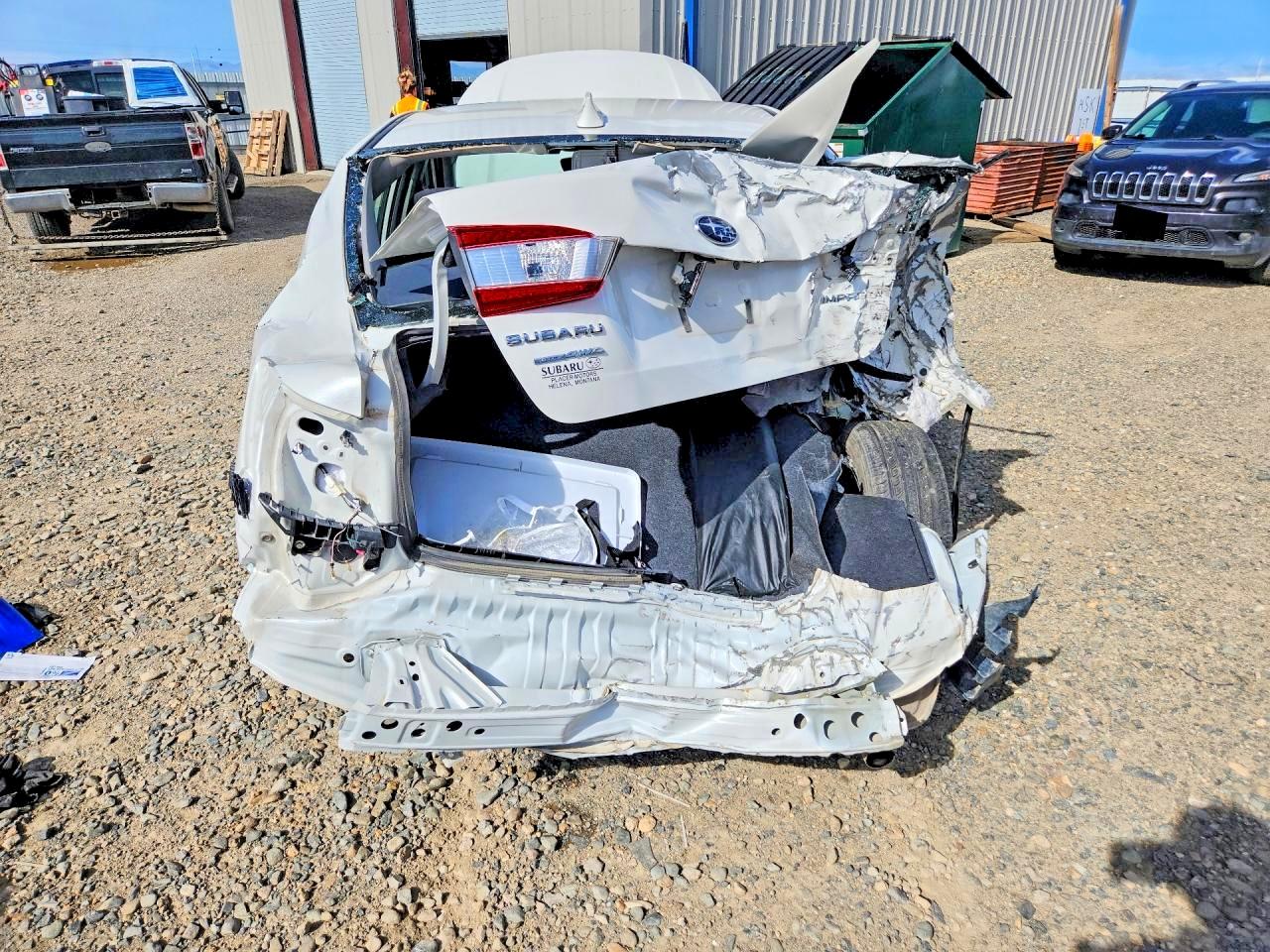 2022 Subaru Impreza Premium White vin: 4S3GKAV60N3611065