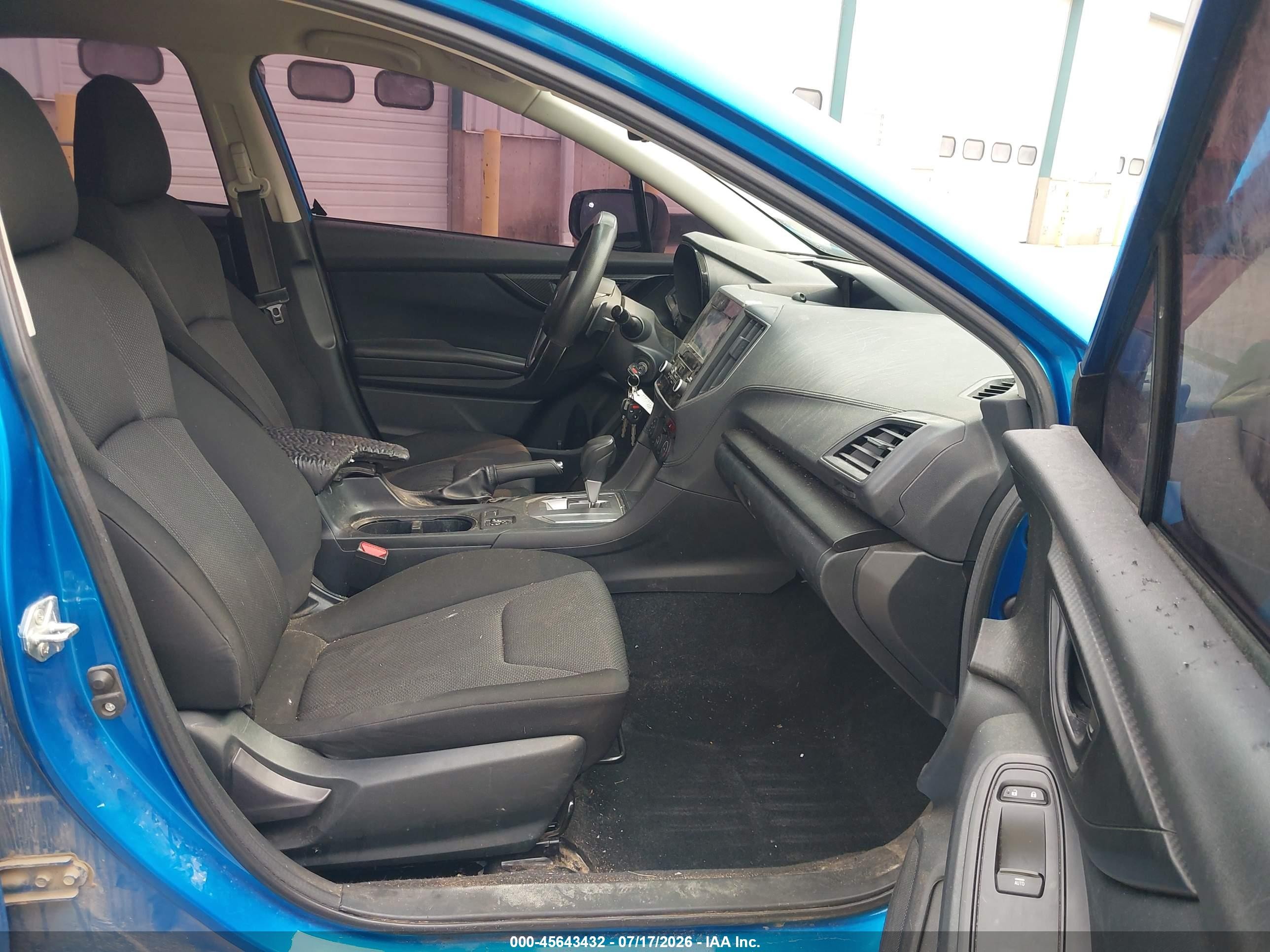 2022 Subaru Impreza Premium Blue vin: 4S3GKAV65N3606234