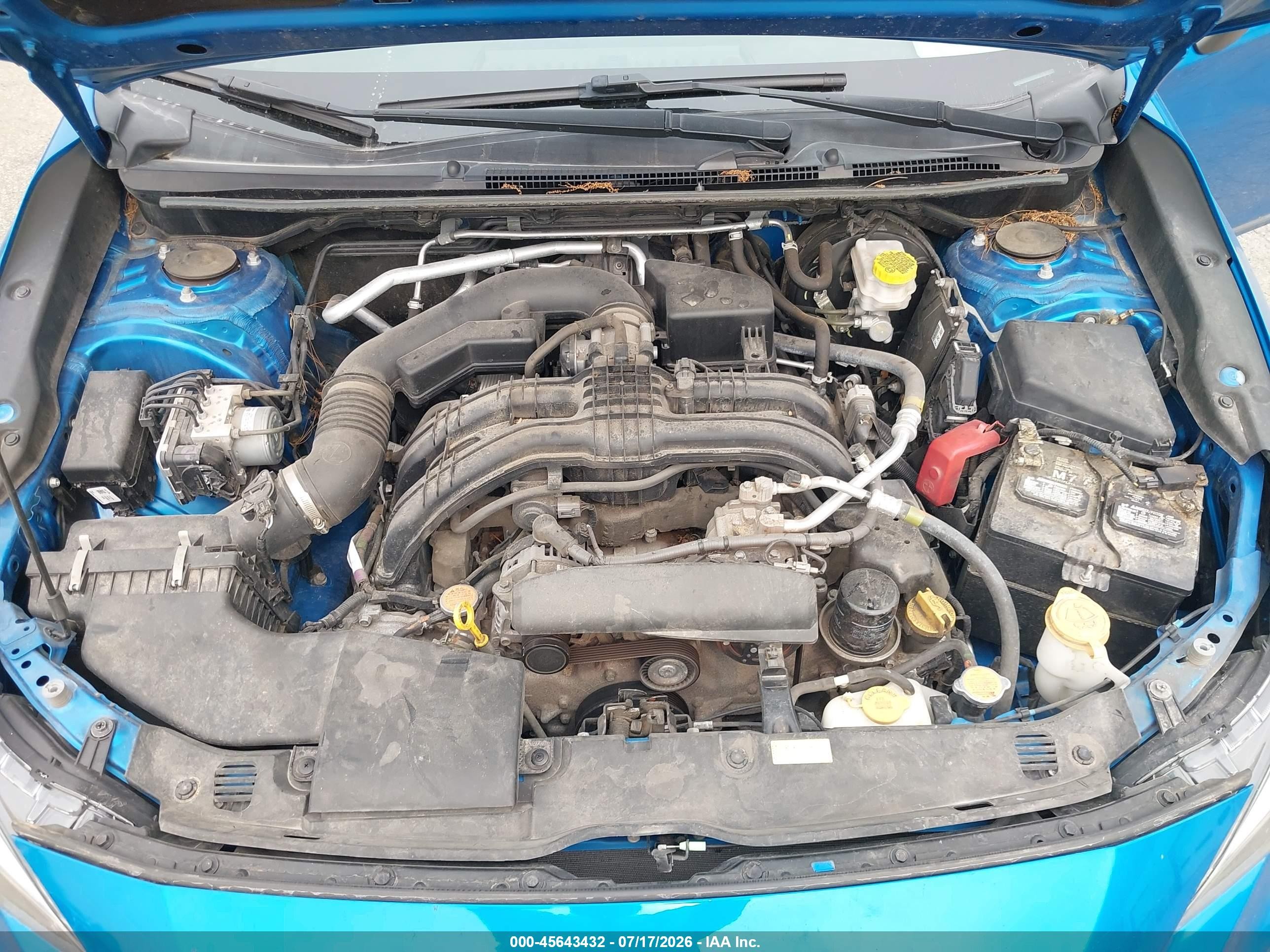 2022 Subaru Impreza Premium Blue vin: 4S3GKAV65N3606234